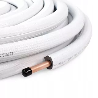 Medená rúrka FRIGOLINE PLUS pre klimatizáciu v plášti 3/8" x 0,8mm (priemer v mm-9,52mm)- 25mb